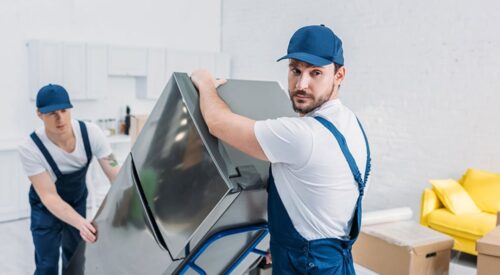 Kühlschrank transportieren